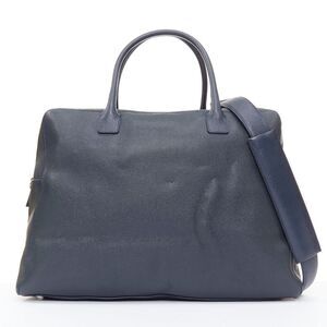 Chanel Executive Bowling black leather travel bag